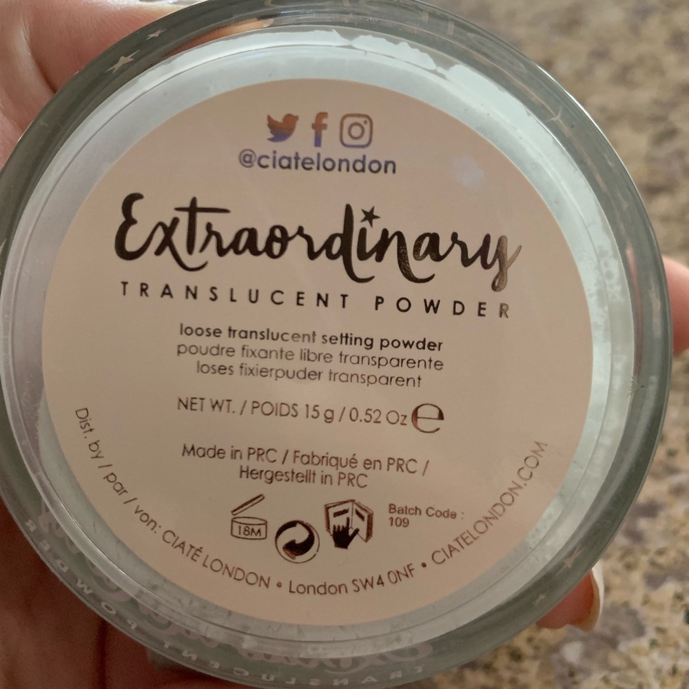 Setting powder